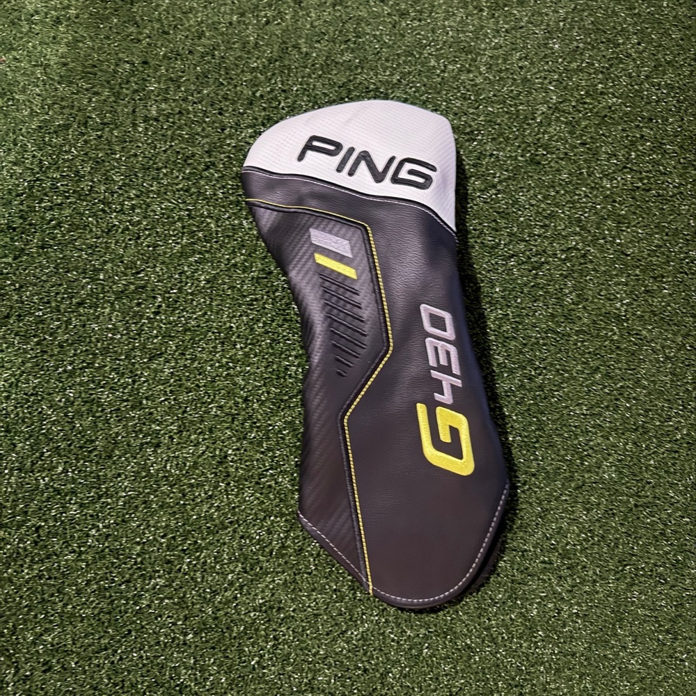 Ping G430 Black and White Headcover with Yellow Accents